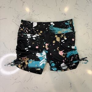 Justice Black and Blue Dynamic Shorts